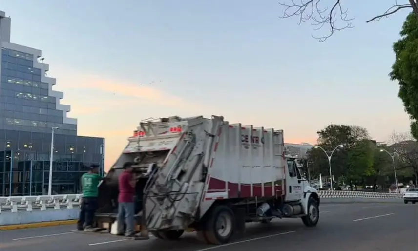 Sí habrá recolección de basura este lunes en Centro