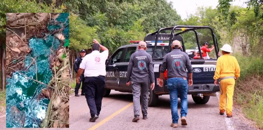 Se registra otra fuga de hidrocarburo en Tabasco, ahora en Jalapa