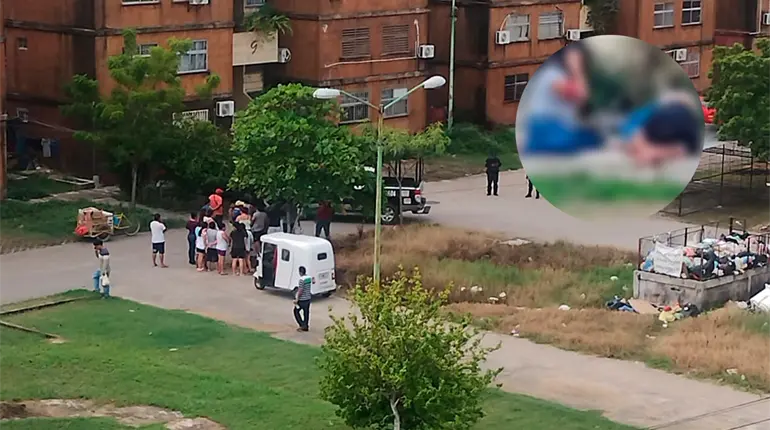 Hieren a balazos a hombre en Tercer Milenio, Centro