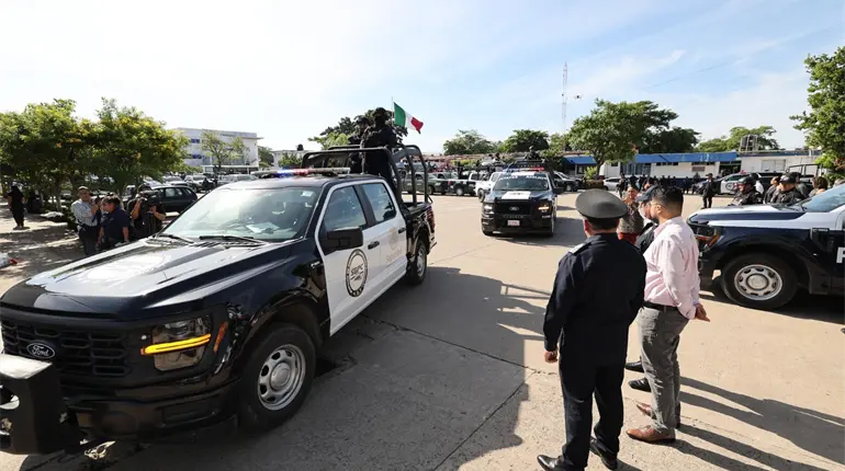 Despliega gobierno de Tabasco más de mil 120 elementos estales y federales en operativo Buen Fin 2025