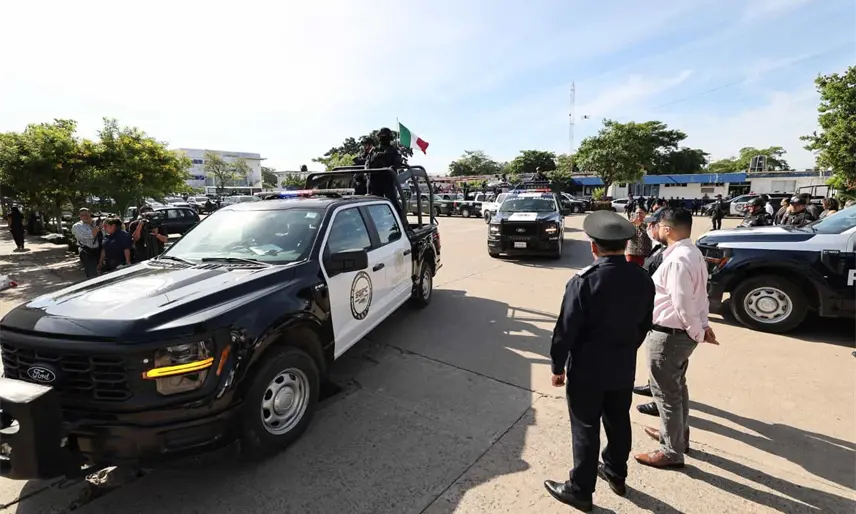 Despliega gobierno de Tabasco más de mil 120 elementos estales y federales en operativo Buen Fin 2025