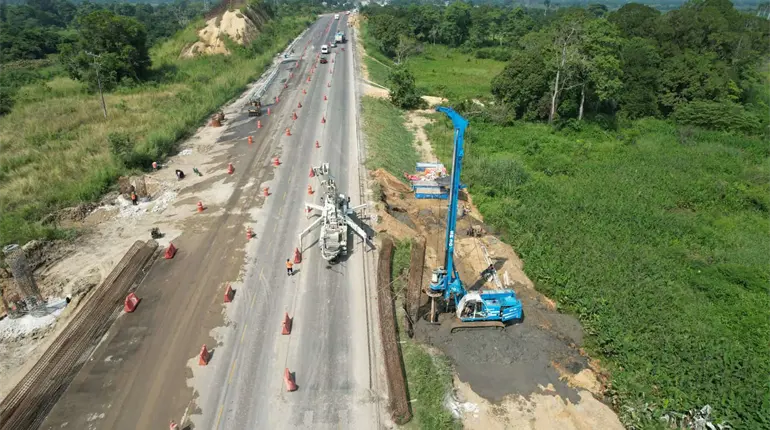 Ampliación de la Macuspana – Escárcega registra avance del 80%, reporta Centro SCT Tabasco