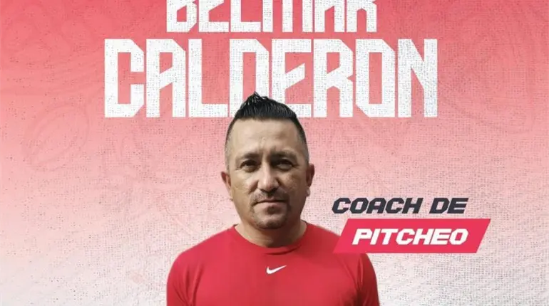 Belmar Calderón es nuevo coach de pitcheo de Las Olmecas