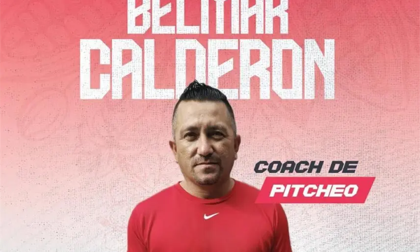 Belmar Calderón es nuevo coach de pitcheo de Las Olmecas