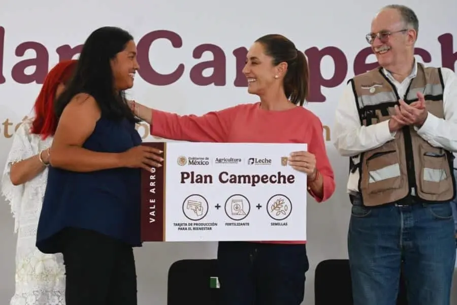 Sheinbaum lanza Plan Campeche con inversión de mil 238 mdp