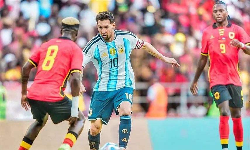 Argentina vence en amistoso a Angola, que pagó 12 millones de euros para celebrar 50 años de independencia