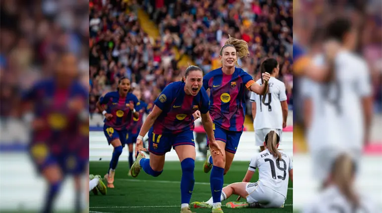Barcelona golea 4-0 al Real Madrid en el clásico femenino