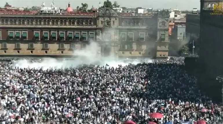 Condenan gobierno federal y Suprema Corte violencia registrada en marcha Generación Z en CDMX