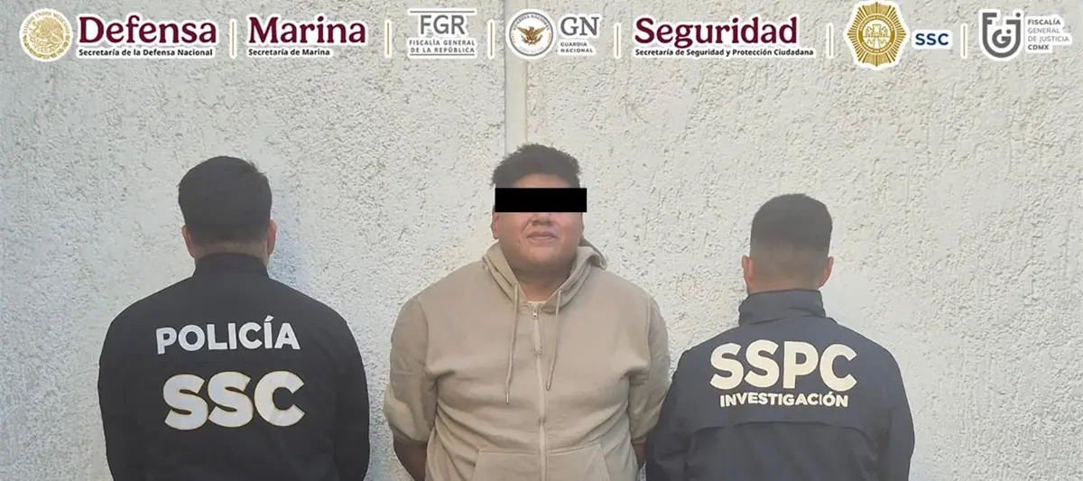 Detienen a El Kiko, líder del Cártel Nuevo Imperio en la CDMX