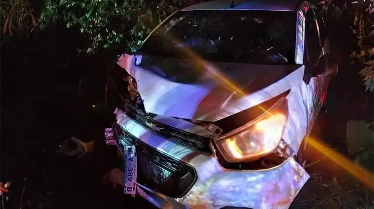 Choque deja lesionados en la Villahermosa-Jalapa