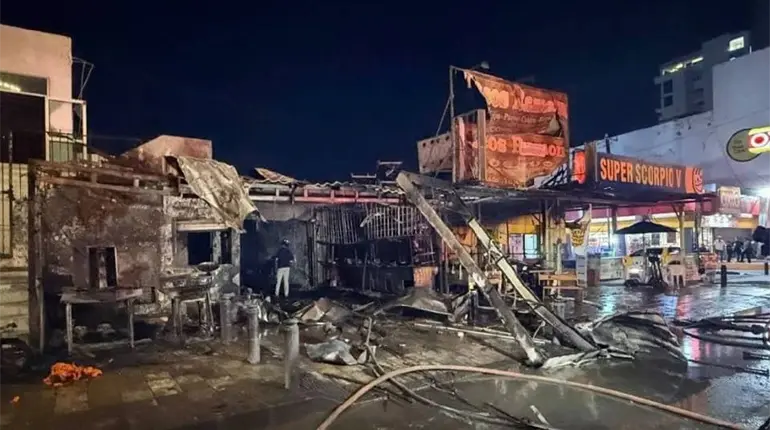 Explosión en taquería de Sinaloa deja 3 muertos y heridos