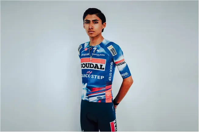 El ciclista mexicano, Said Cisneros, ficha con el Soudal Quick-Step Devo Team
