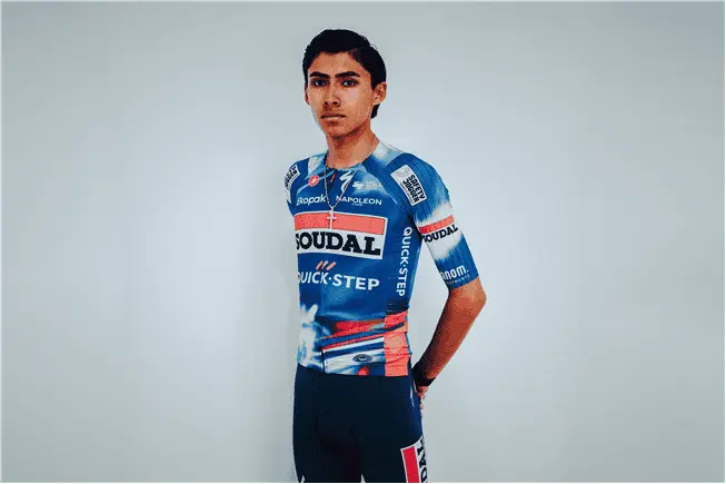 El ciclista mexicano, Said Cisneros, ficha con el Soudal Quick-Step Devo Team