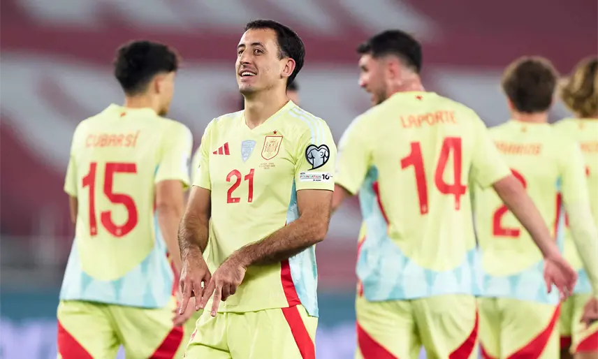 España golea a Georgia y está virtualmente clasificada al Mundial 2026