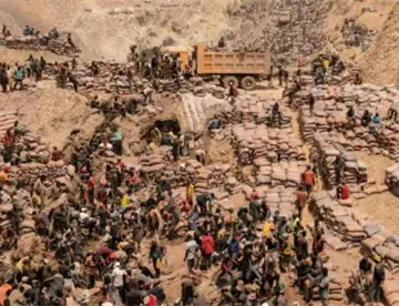 Colapsa mina en República Democrática del Congo; se reportan al menos 32 muertos