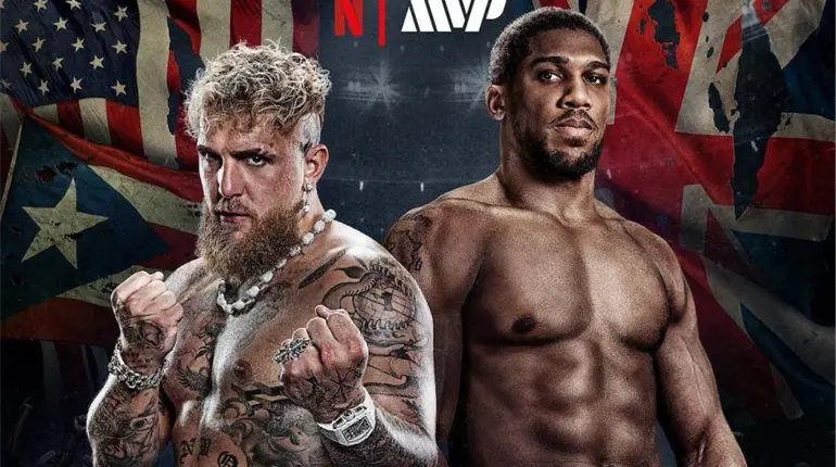Confirman pelea del youtuber Jake Paul contra Anthony Joshua