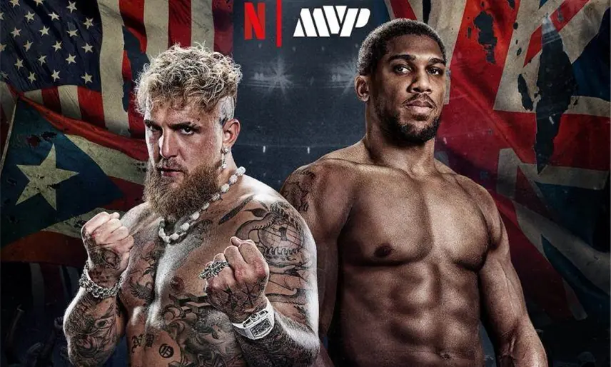 Confirman pelea del youtuber Jake Paul contra Anthony Joshua