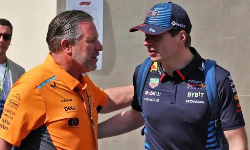 Verstappen suele "cruzar la línea": McLaren critica al neerlandés