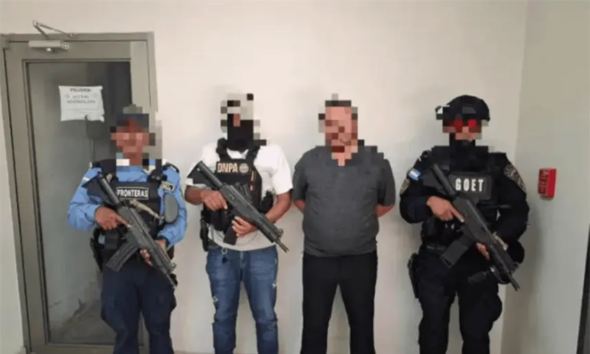 Por tráfico de drogas detienen a piloto mexicano en Honduras