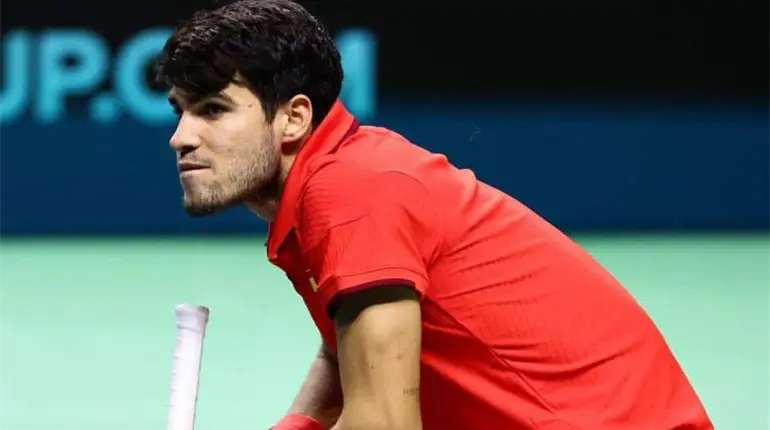 Carlos Alcaraz es baja de la Copa Davis