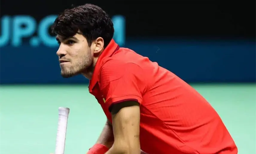 Carlos Alcaraz es baja de la Copa Davis
