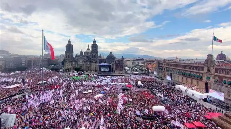 Sheinbaum está "pensando" festejar los 7 años de la 4T