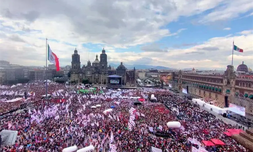 Sheinbaum está "pensando" festejar los 7 años de la 4T