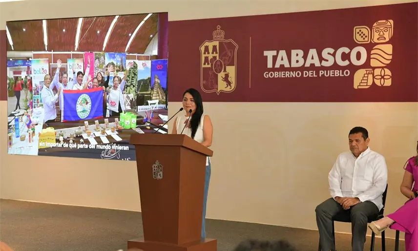 Invitan a tabasqueños a apoyar a Fátima en la gran final de Miss Universo desde el Centenario