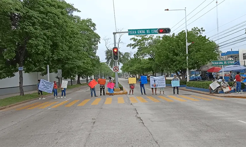 Tras bloqueo en Av. Usumacinta, familiares de personas detenidas logran que sus casos sean revisados