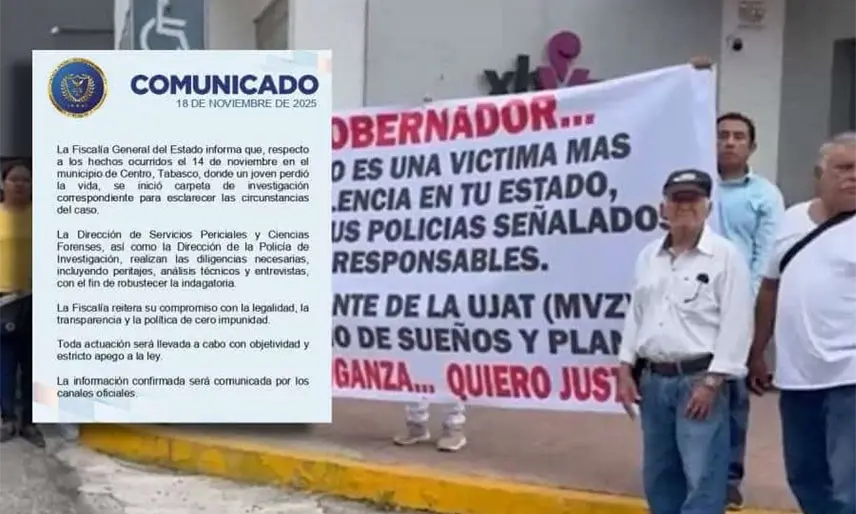 FGE asegura que realiza las diligencias para esclarecer supuesto asesinato de estudiante a manos de policías