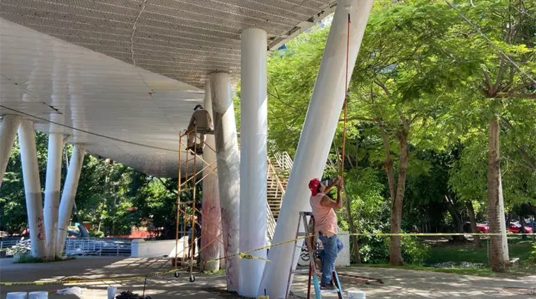 Inician trabajos de mantenimiento en el Musevi