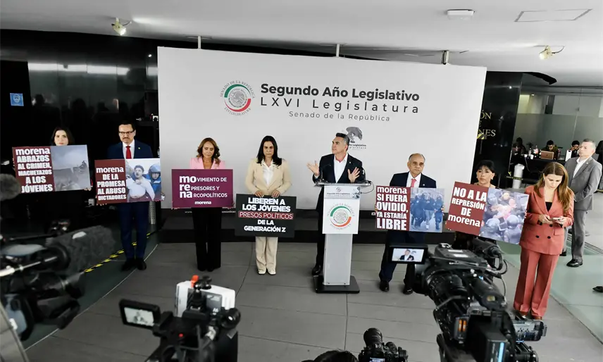 PRI brinda apoyo legal a 9 jóvenes detenidos en marcha de Generación Z