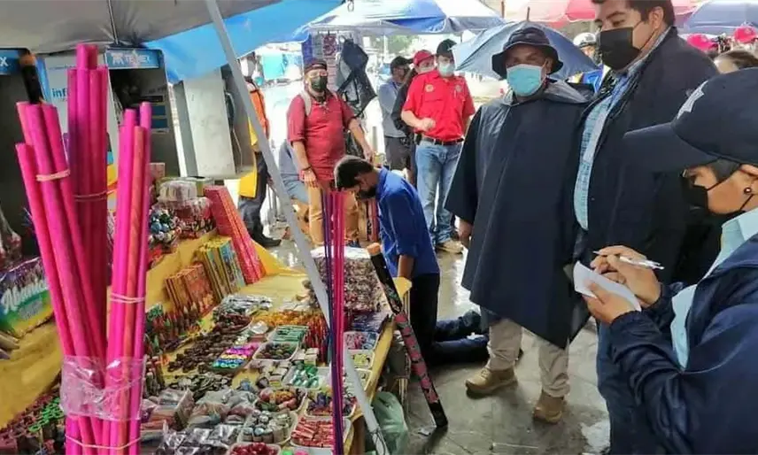 En diciembre iniciará operativo ´Navidad Segura´ para retirar pirotecnia de venta clandestina: PC