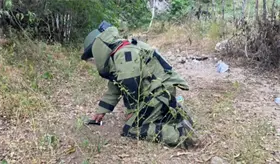 Localizan más de 140 artefactos explosivos y destruyen dos "narcolaboratorios" en Sinaloa