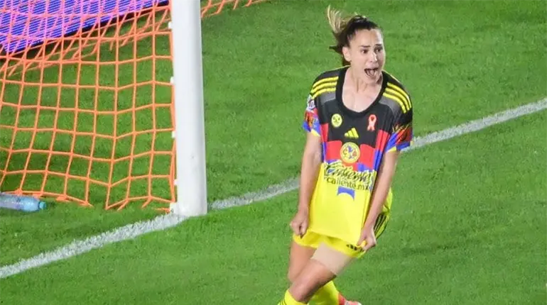 Vibrante empate a 3 entre América y Tigres la final de ida de la Liga Mx Femenil