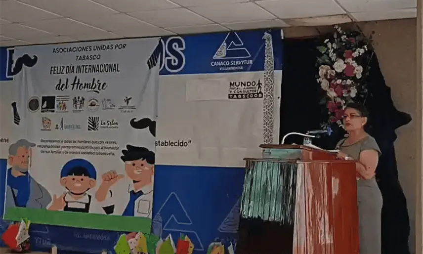 Asociaciones Unidas por Tabasco celebran el Día Internacional del Hombre