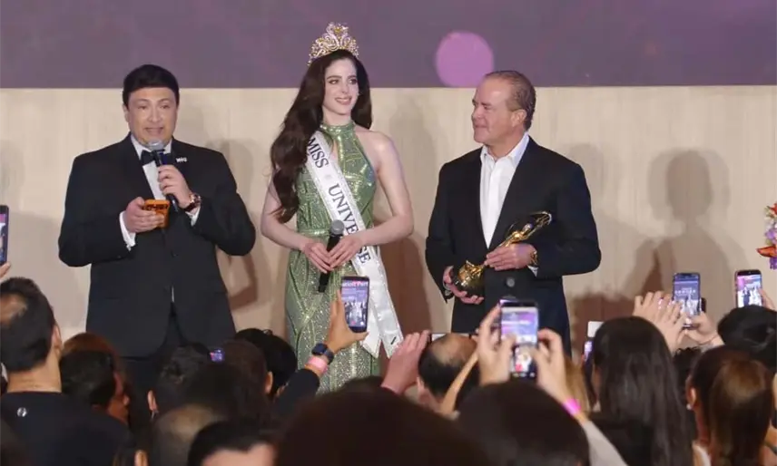 Fátima Bosch encabeza la Fiesta de Coronación de Miss Universe