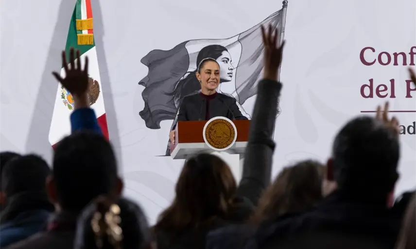 Reconoce Sheinbaum poco crecimiento económico del país por las tensiones globales con Estados Unidos