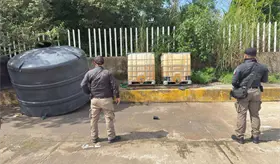 Aseguran más de 2 mil litros de huachicol en Coatzacoalcos