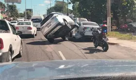 Tarde de choques deja en Centro y Nacajuca 8 vehículos siniestrados y 1 herido