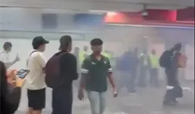 Riña con explosivos en la estación La Raza del Metro desata pánico