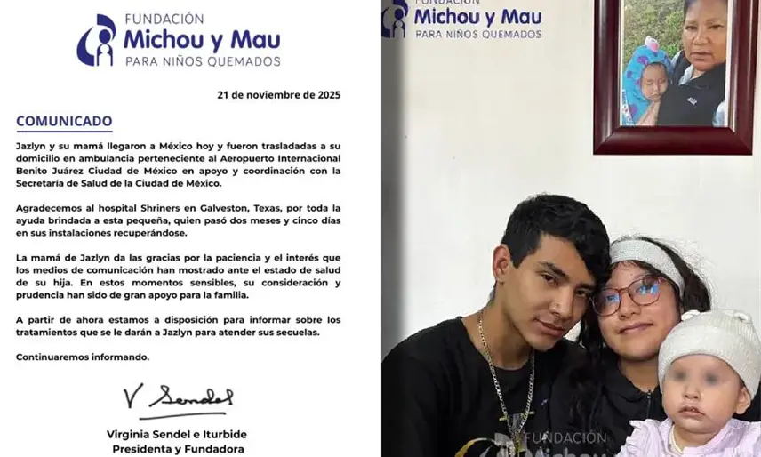 Nieta de "abuelita heroína" de Iztapalapa regresa a casa en CDMX tras tratamiento en Texas