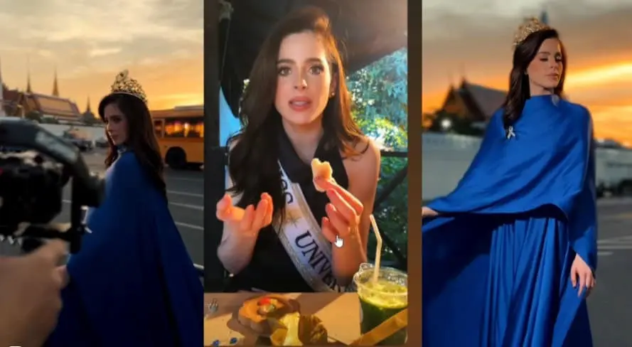 Fátima inicia sus actividades como Miss Universe con sesiones fotográficas