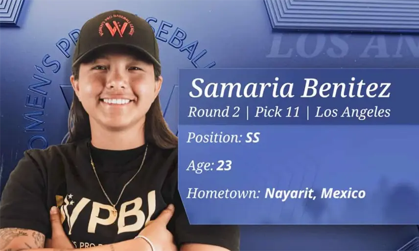 Dos Olmecas encabezan lista de mexicanas en la Women´s Professional Baseball League