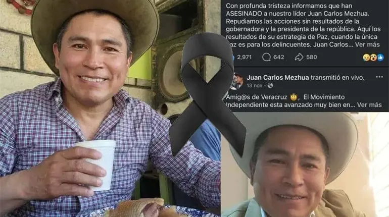 ¡Uno más! Asesinan a Juan Carlos Mezhua, ex alcalde de Zongolica, Veracruz