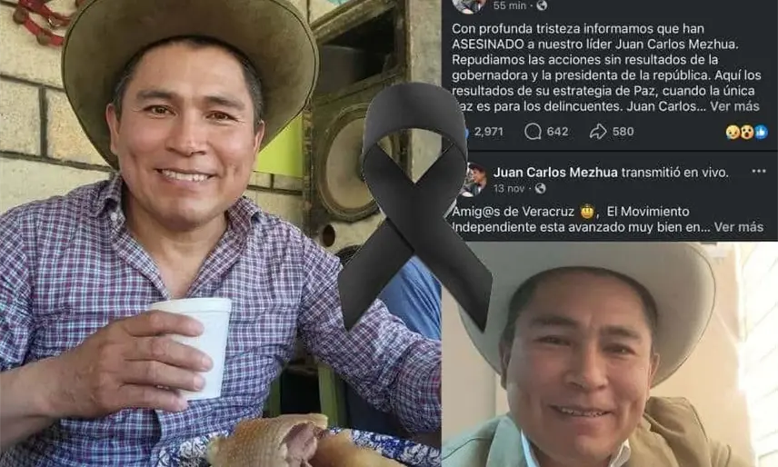 ¡Uno más! Asesinan a Juan Carlos Mezhua, ex alcalde de Zongolica, Veracruz