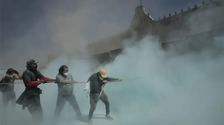 Identifica Fiscalía de la CDMX a líderes del "bloque negro"