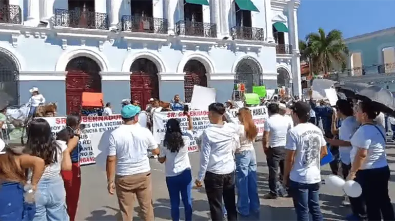 Con marcha exigen justicia para Rodrigo, joven presuntamente asesinado por policías