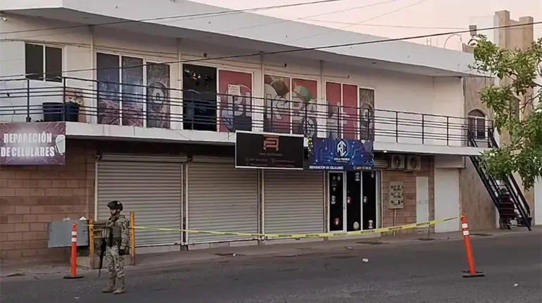 Atacan a balazos tres inmuebles en Culiacán