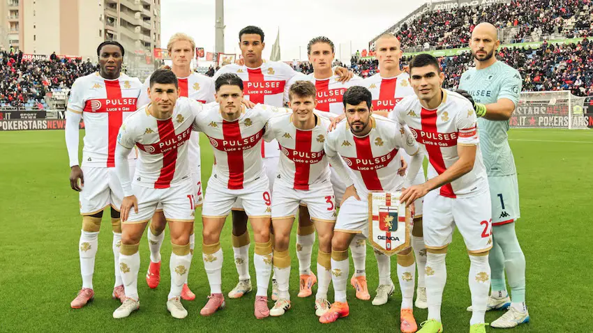 El Genoa de Johan Vásquez empata ante el Cagliari